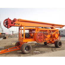 Punching Pile Driver Hammer Electric Mobile Piling Rig